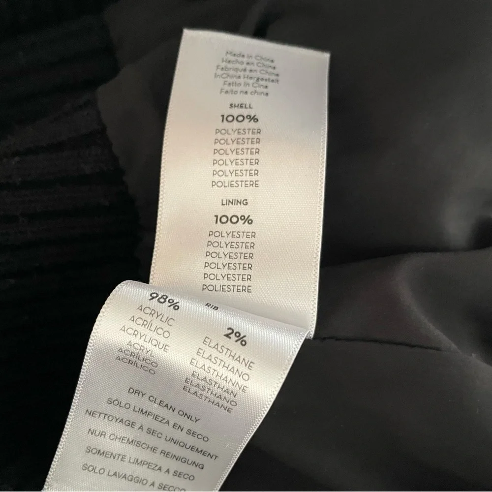 Mother denim the funnel neck bomber jacket buffalo plaid M - Picture 10 of 16